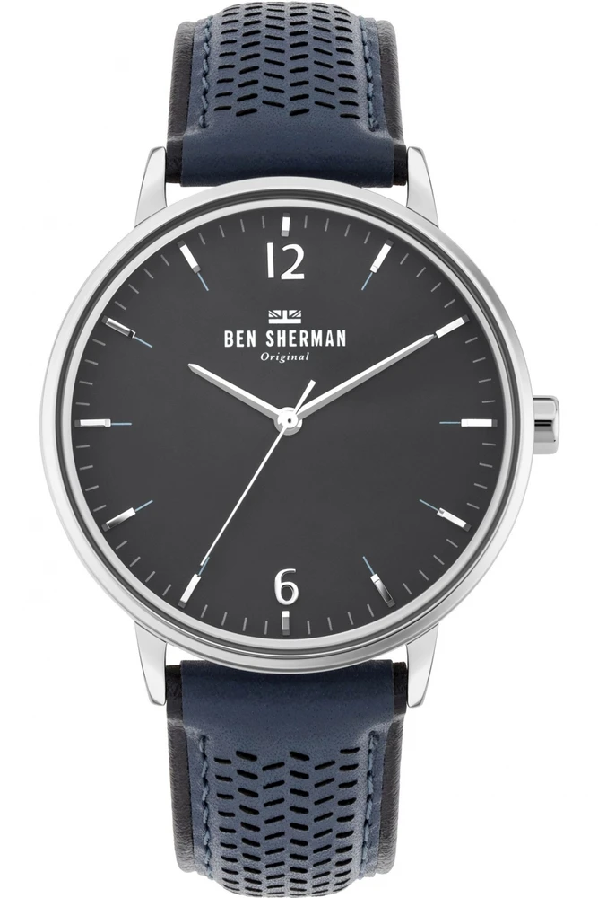 Laikrodis BEN SHERMAN WB038U. Kwarcowy, Kolor juoda. Mężczyzna.