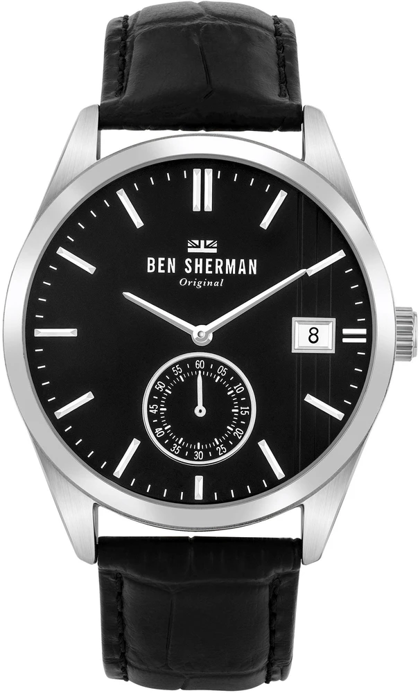 Laikrodis BEN SHERMAN WB039BB. Kwarcowy, Kolor juoda. Mężczyzna.
