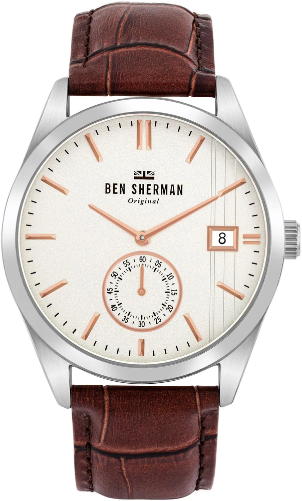 Laikrodis BEN SHERMAN WB039T. Kwarcowy, Kolor balta. Mężczyzna.