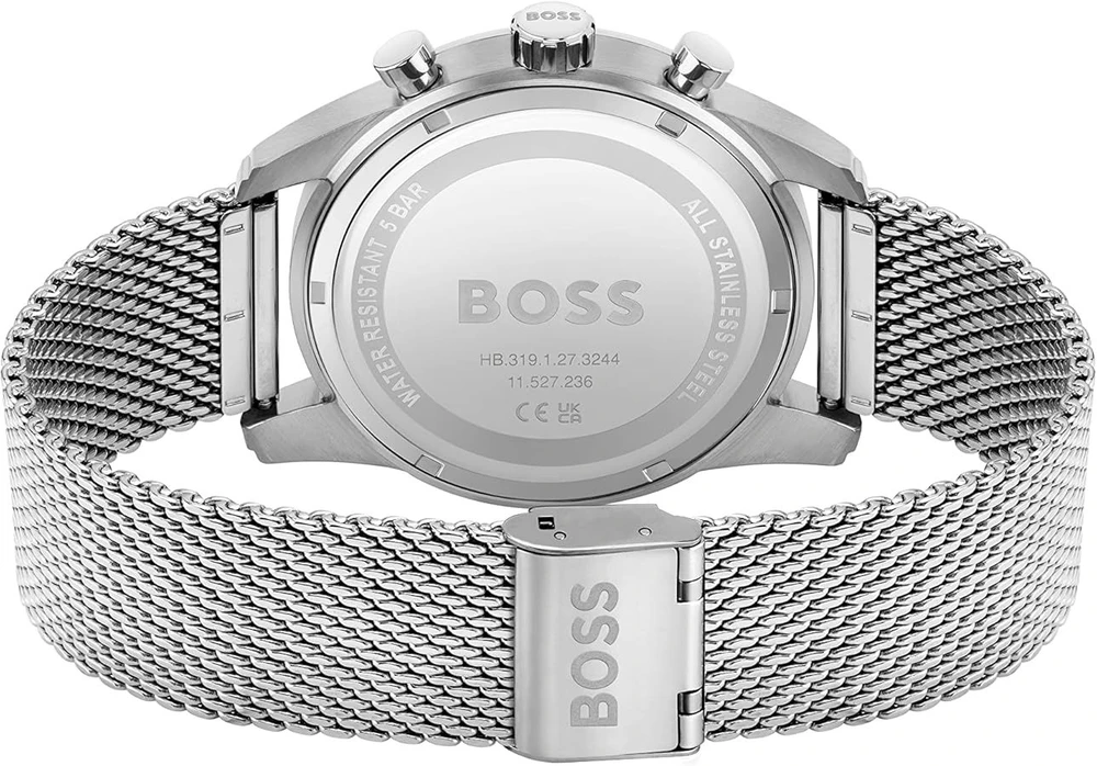Hugo Boss Laikrodis BOSS 1513938. Kvarcas, Spalva žalia. Žmogus.