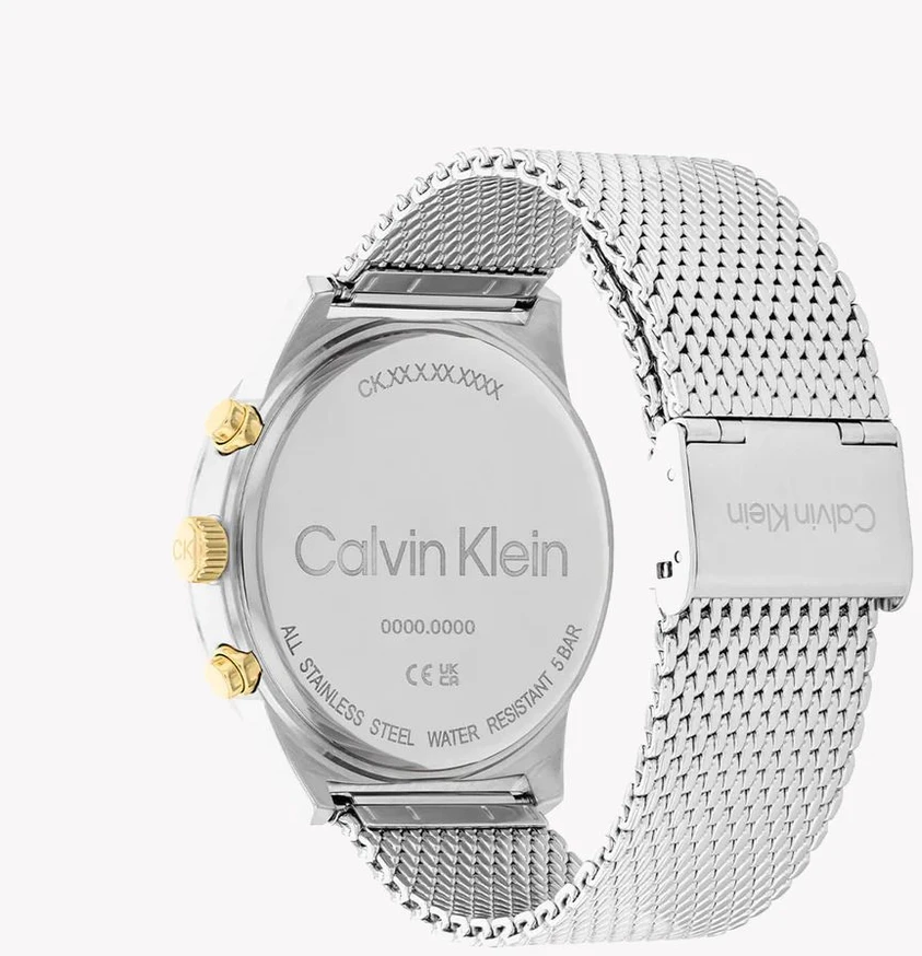 Laikrodis CALVIN KLEIN 25200296. Kwarcowy, Kolor juoda. Mężczyzna.
