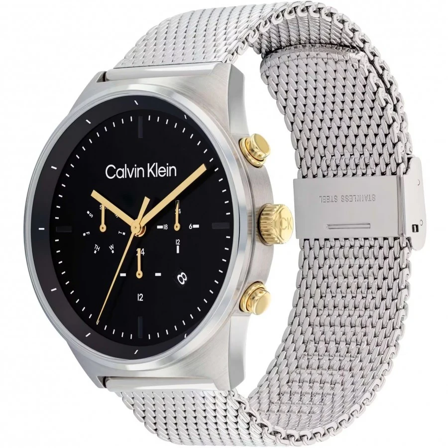 Laikrodis CALVIN KLEIN 25200296. Kwarcowy, Kolor juoda. Mężczyzna.
