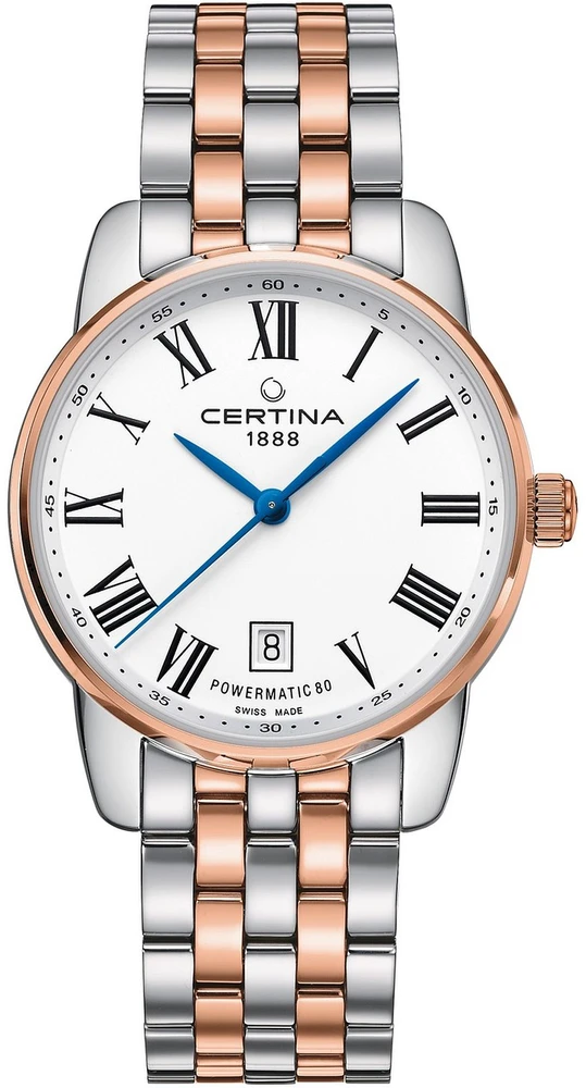Laikrodis CERTINA C034807220130. Automatyczny, Kolor balta. Mężczyzna.