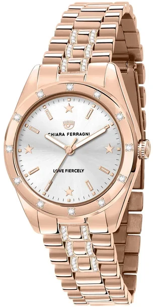 Laikrodis CHIARA FERRAGNI R1953100506. Kwarcowy, Kolor sidabrinė. Kobieta.