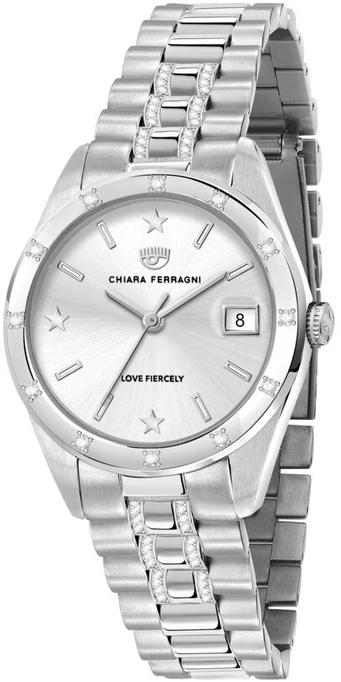 Laikrodis CHIARA FERRAGNI R1953100514. Kwarcowy, Kolor sidabrinė. Kobieta.