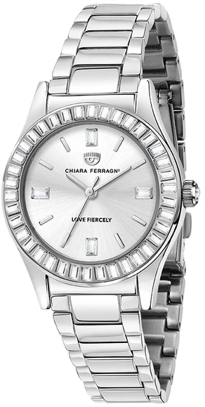 Laikrodis CHIARA FERRAGNI R1953102502. Kwarcowy, Kolor sidabrinė. Kobieta.