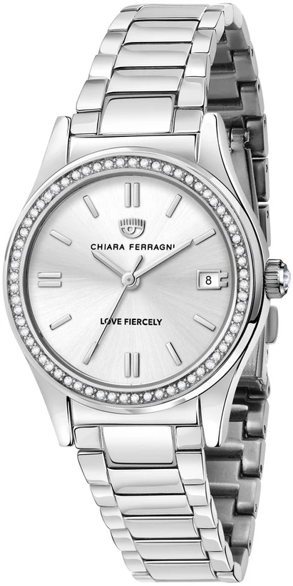 Laikrodis CHIARA FERRAGNI R1953102505. Kwarcowy, Kolor sidabrinė. Kobieta.