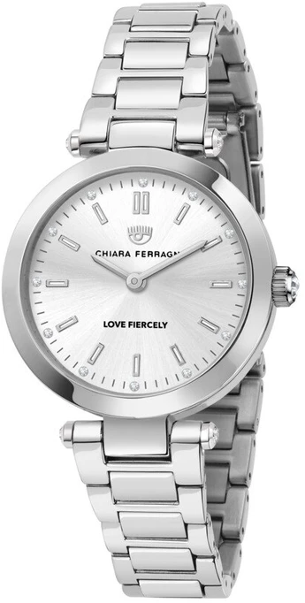 Laikrodis CHIARA FERRAGNI R1953103507. Kwarcowy, Kolor sidabrinė. Kobieta.