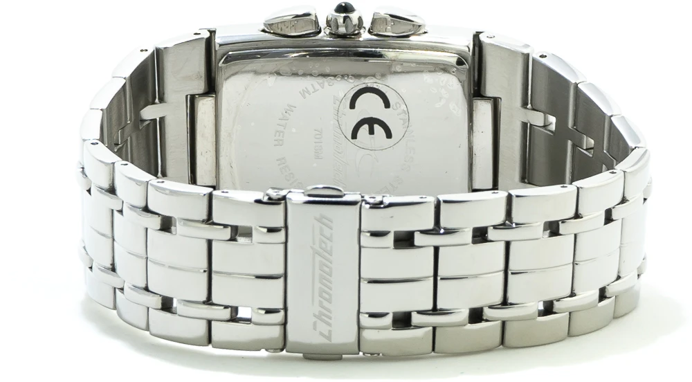 Laikrodis CHRONOTECH CT7018B-05M. Kwarcowy, Kolor raudona. Unisex.