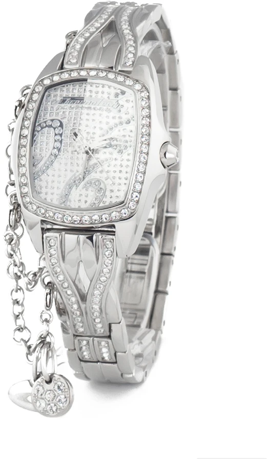 Laikrodis CHRONOTECH CT7008LS-06M. Kwarcowy, Kolor sidabrinė. Kobieta.