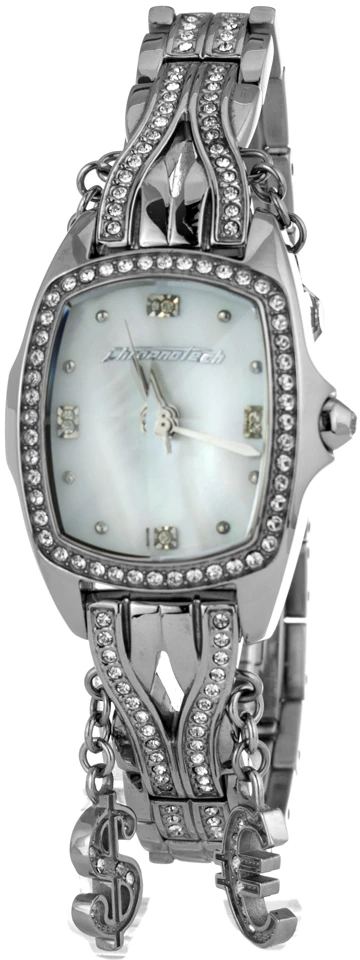 Laikrodis CHRONOTECH CT7008LS-16M. Kwarcowy, Kolor PEARL. Kobieta.