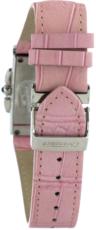 Laikrodis CHRONOTECH CT7018B-02S. Kwarcowy, Kolor rožinė. Kobieta.