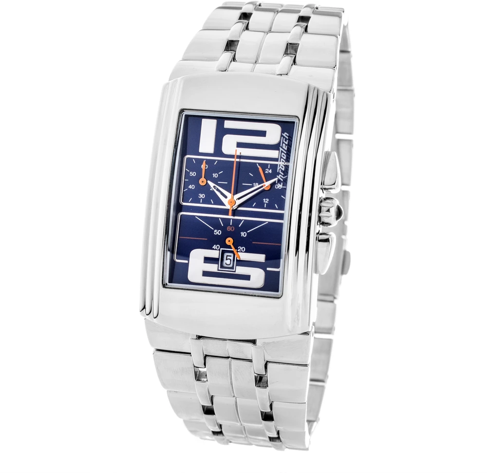 Laikrodis CHRONOTECH CT7018M. Kwarcowy, Kolor mėlyna. Kobieta.