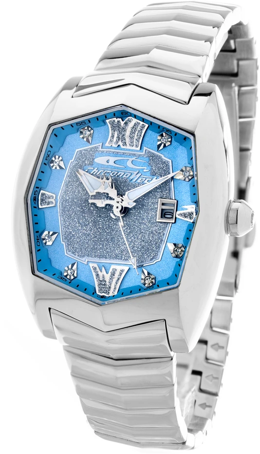 Laikrodis CHRONOTECH CT7964L-01M. Kwarcowy, Kolor mėlyna. Kobieta.