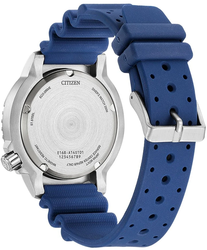 Laikrodis CITIZEN BN0168-06L. Kwarcowy solarny, Kolor mėlyna. Mężczyzna.