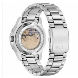 Laikrodis CITIZEN NJ0170-83X. Automatyczny, Kolor žalia. Mężczyzna.