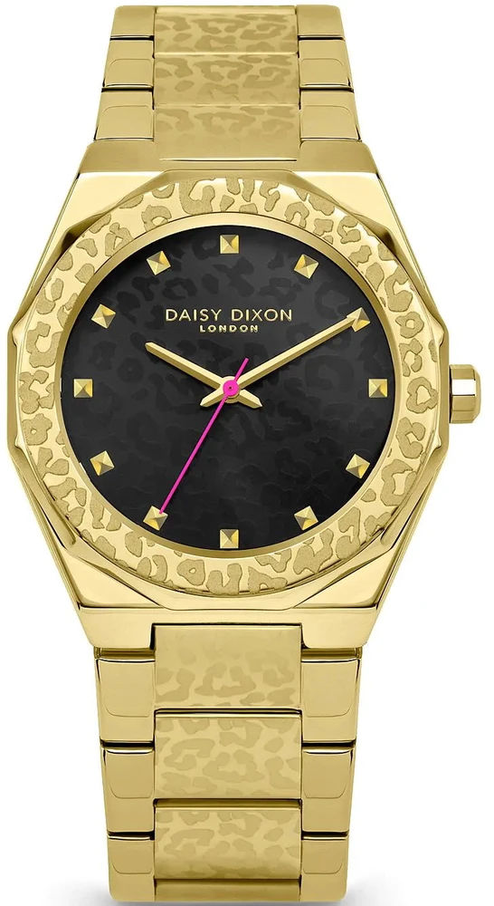Laikrodis DAISY DIXON DD173GM. Kwarcowy, Kolor juoda. Kobieta.