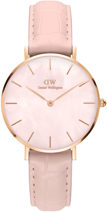 Laikrodis DANIEL WELLINGTON DW00100514. Kwarcowy, Kolor rožinė. Kobieta.
