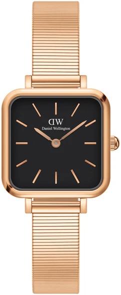 Laikrodis DANIEL WELLINGTON DW00100518. Kvarcas, Juoda Spalva. Moteris.