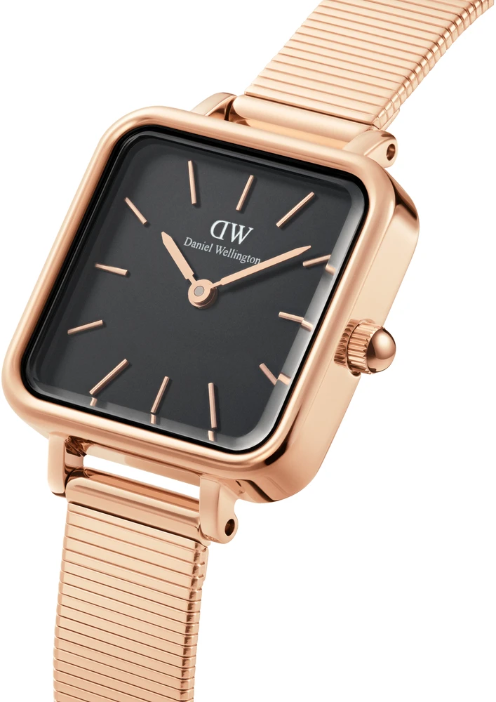 Laikrodis DANIEL WELLINGTON DW00100518. Kvarcas, Juoda Spalva. Moteris.