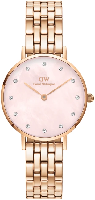 Laikrodis DANIEL WELLINGTON DW00100617. Kwarcowy, Kolor rožinė. Kobieta.