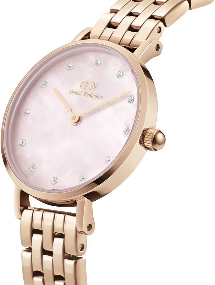 Laikrodis DANIEL WELLINGTON DW00100617. Kwarcowy, Kolor rožinė. Kobieta.