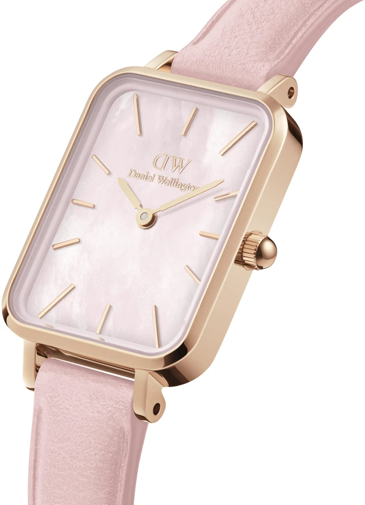 Laikrodis DANIEL WELLINGTON DW00100636. Kwarcowy, Kolor rožinė. Kobieta.