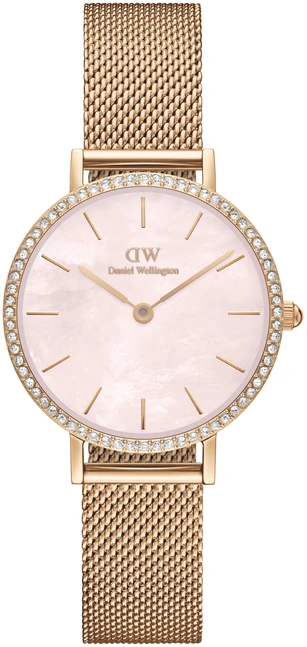 Laikrodis DANIEL WELLINGTON DW00100663. Kwarcowy, Kolor rožinė. Kobieta.