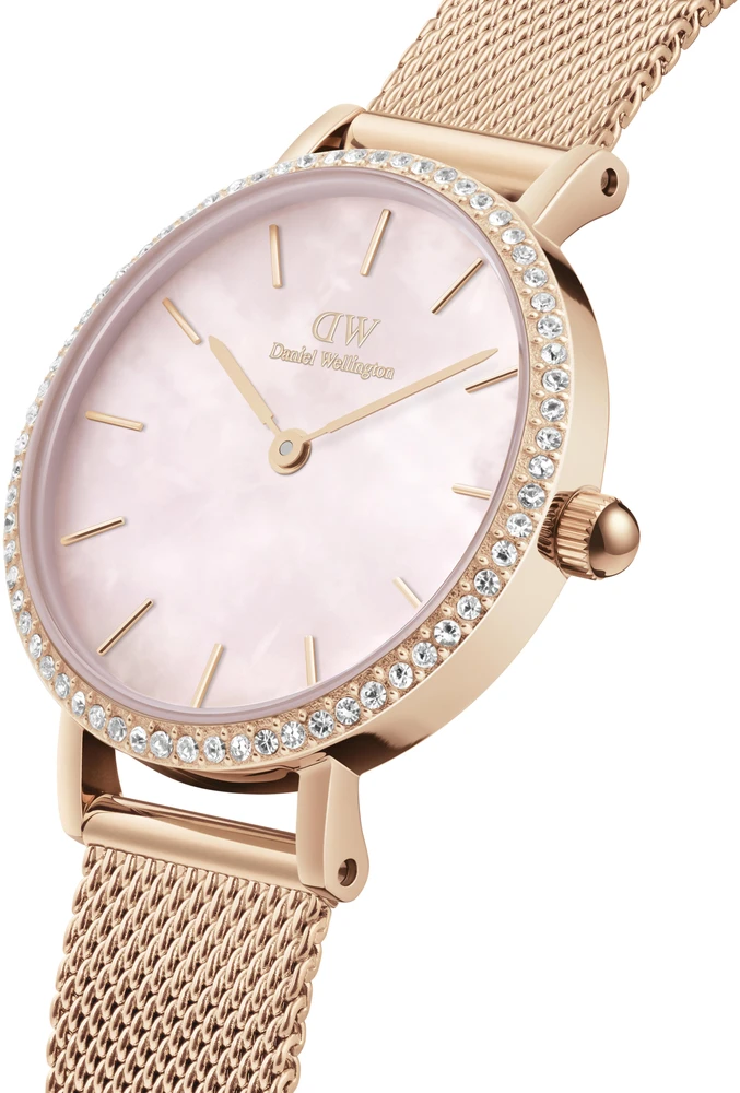Laikrodis DANIEL WELLINGTON DW00100663. Kwarcowy, Kolor rožinė. Kobieta.