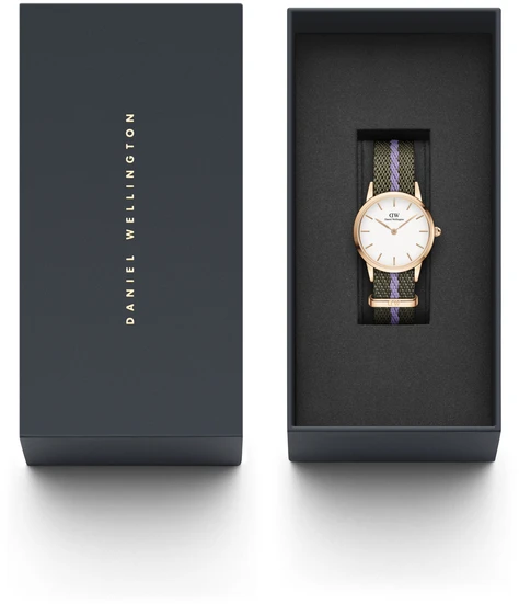 Laikrodis DANIEL WELLINGTON DW00100680. Kvarcas, Balta Spalva. Moteris.