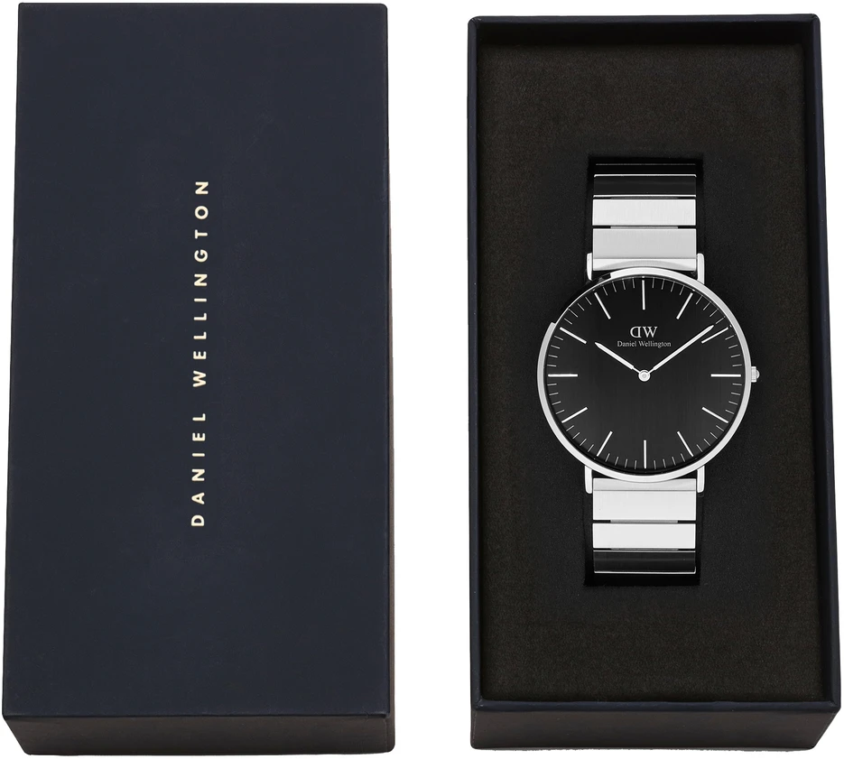 Laikrodis DANIEL WELLINGTON DW00100774. Kwarcowy, Kolor rožinė. Kobieta.