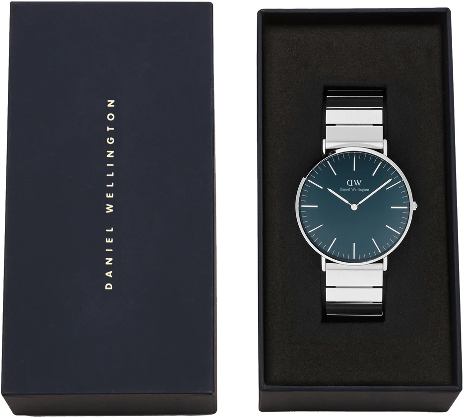 Laikrodis DANIEL WELLINGTON DW00100776. Kvarcas, Spalva žalia. Moteris.