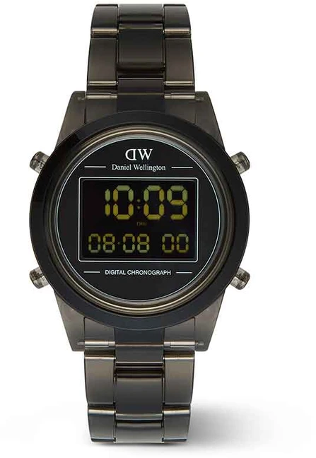 Laikrodis DANIEL WELLINGTON DW00100759. Kvarcas, Juoda Spalva. Unisex.