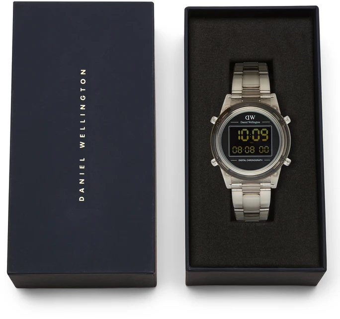 Laikrodis DANIEL WELLINGTON DW00100760. Kvarcas, Juoda Spalva. Unisex.