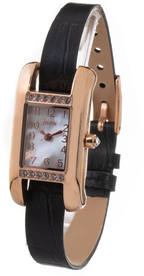 Laikrodis FOLLI FOLLIE WF13B064SPW. Kwarcowy, Kolor balta. Kobieta.