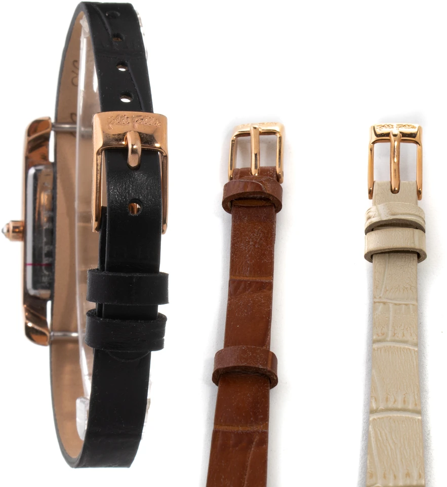 Laikrodis FOLLI FOLLIE WF13B064SPW. Kwarcowy, Kolor balta. Kobieta.