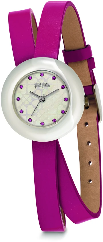 Laikrodis FOLLI FOLLIE WF13F030SSP. Kwarcowy, Kolor balta. Kobieta.