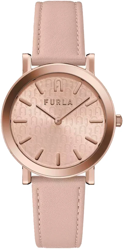 Laikrodis FURLA WW00003006L3. Kwarcowy, Kolor rožinė. Kobieta.