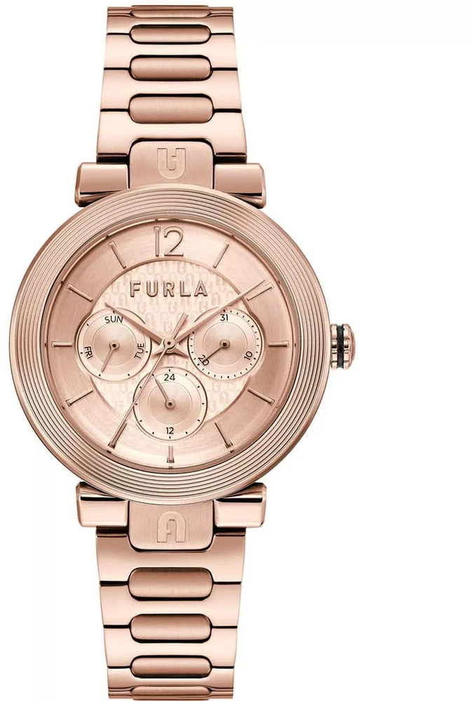 Laikrodis FURLA WW00011006L3. Kwarcowy, Kolor rožinė. Kobieta.