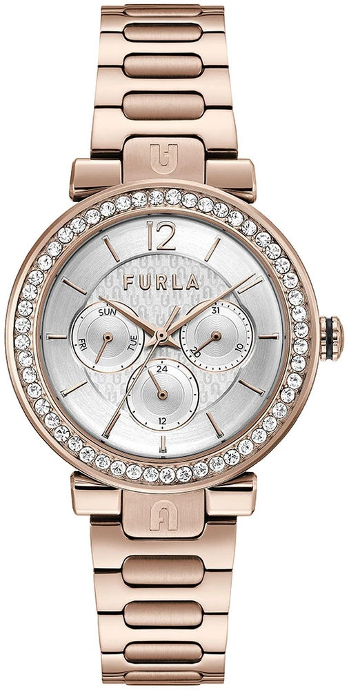Laikrodis FURLA WW00011007L3. Kwarcowy, Kolor pilka. Kobieta.