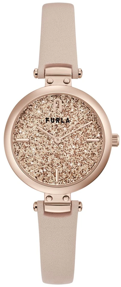 Laikrodis FURLA WW00018008L3. Kwarcowy, Kolor rožinė. Kobieta.