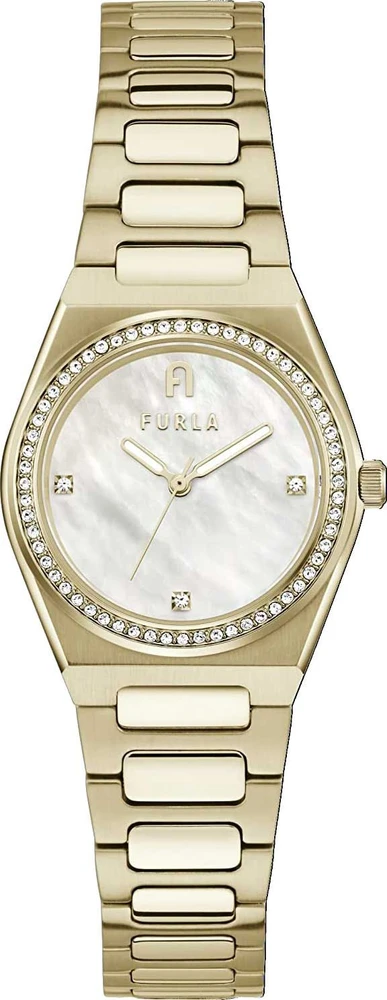 Laikrodis FURLA WW00020001L2. Kwarcowy, Kolor smėlio spalva. Kobieta.