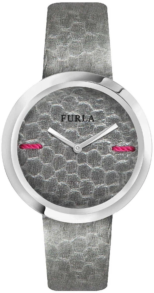 Laikrodis FURLA R4251110501. Kwarcowy, Kolor pilka. Kobieta.