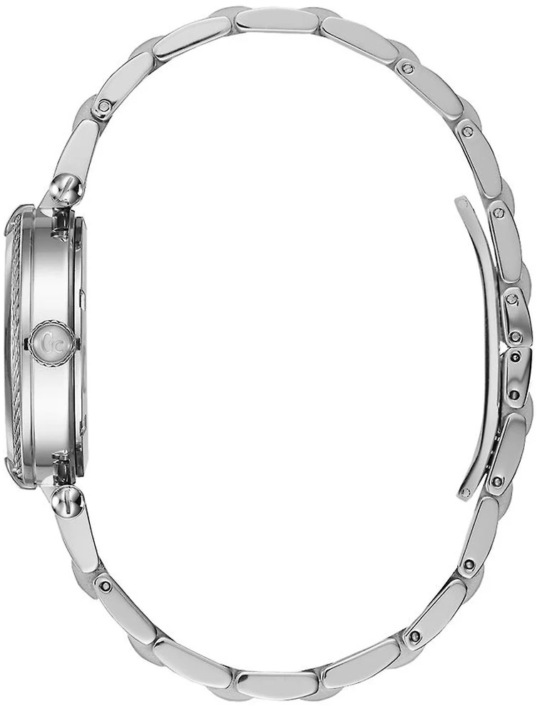 Guess Laikrodis GC Y18001L1. Kwarcowy, Kolor Pearl mother. Kobieta.
