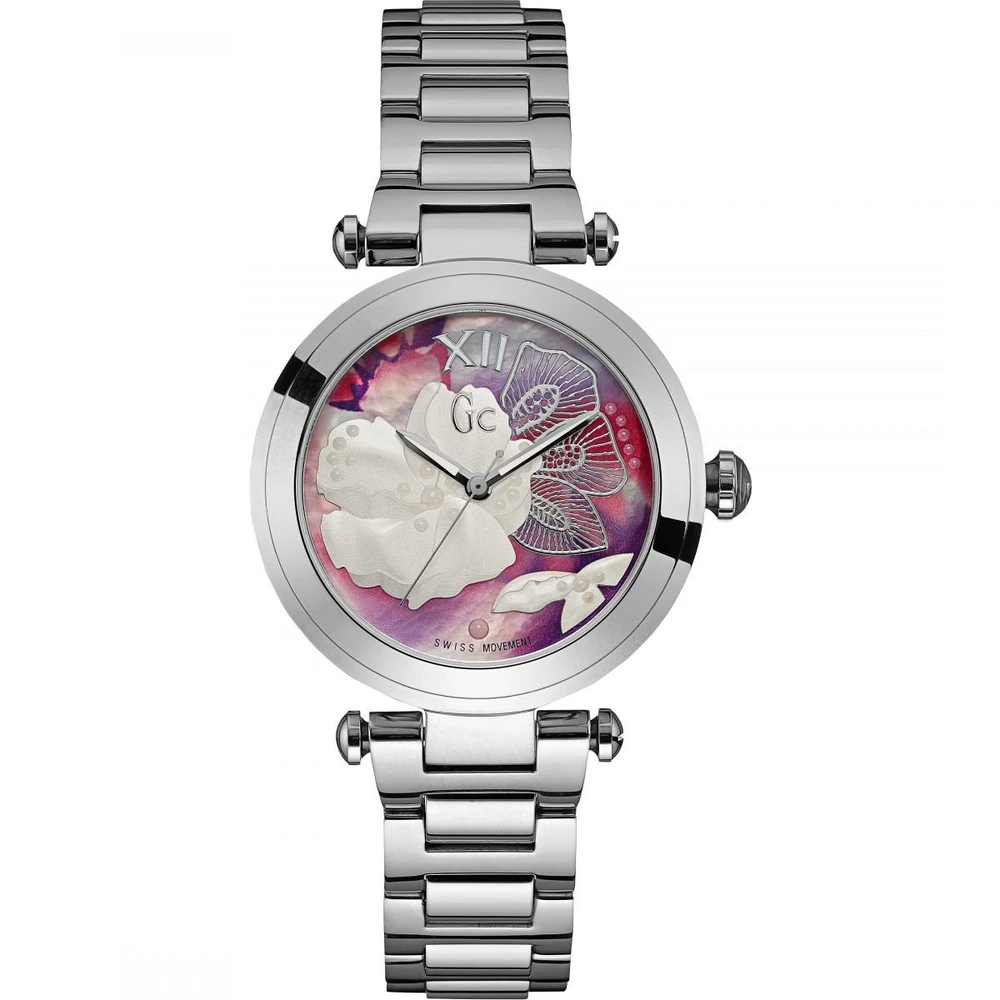 Guess Laikrodis GC Y21004L3. Kwarcowy, Kolor ROSE. Kobieta.
