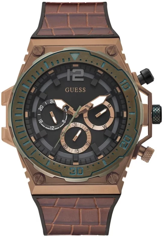 Laikrodis GUESS GW0326G2. Kwarcowy, Kolor pilka. Mężczyzna.