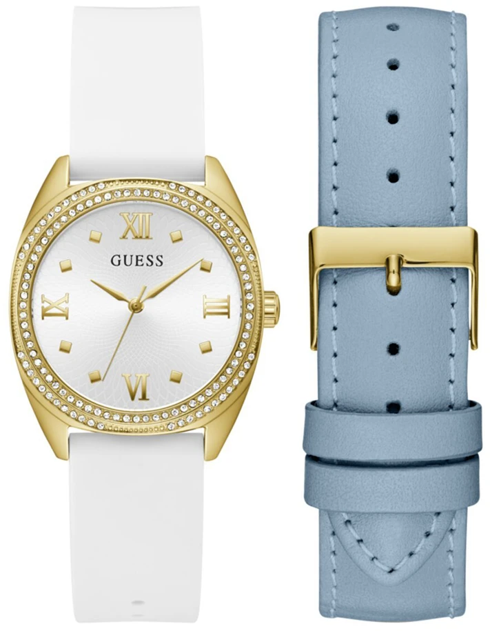 Laikrodis GUESS GW0691L2. Kwarcowy, Kolor balta. Kobieta.