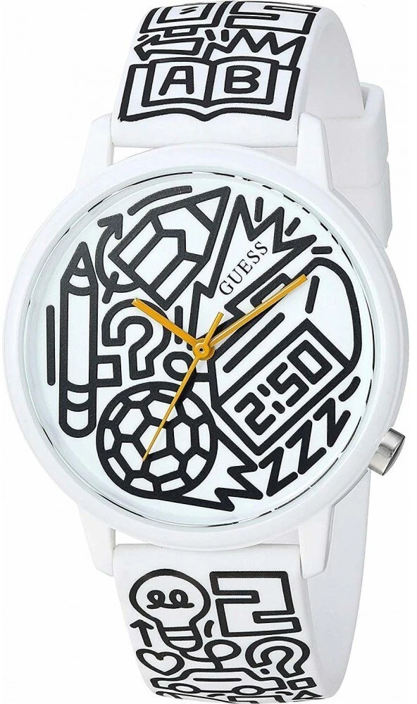 Laikrodis GUESS V0023M9. Kwarcowy, Kolor raudona. Mężczyzna.