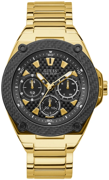 Laikrodis GUESS W1305G2. Kwarcowy, Kolor juoda. Mężczyzna.