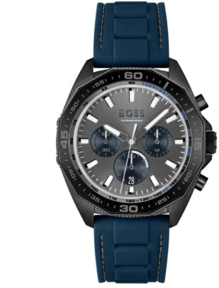 Laikrodis HUGO BOSS 1513972. Kwarcowy, Kolor pilka. Mężczyzna.